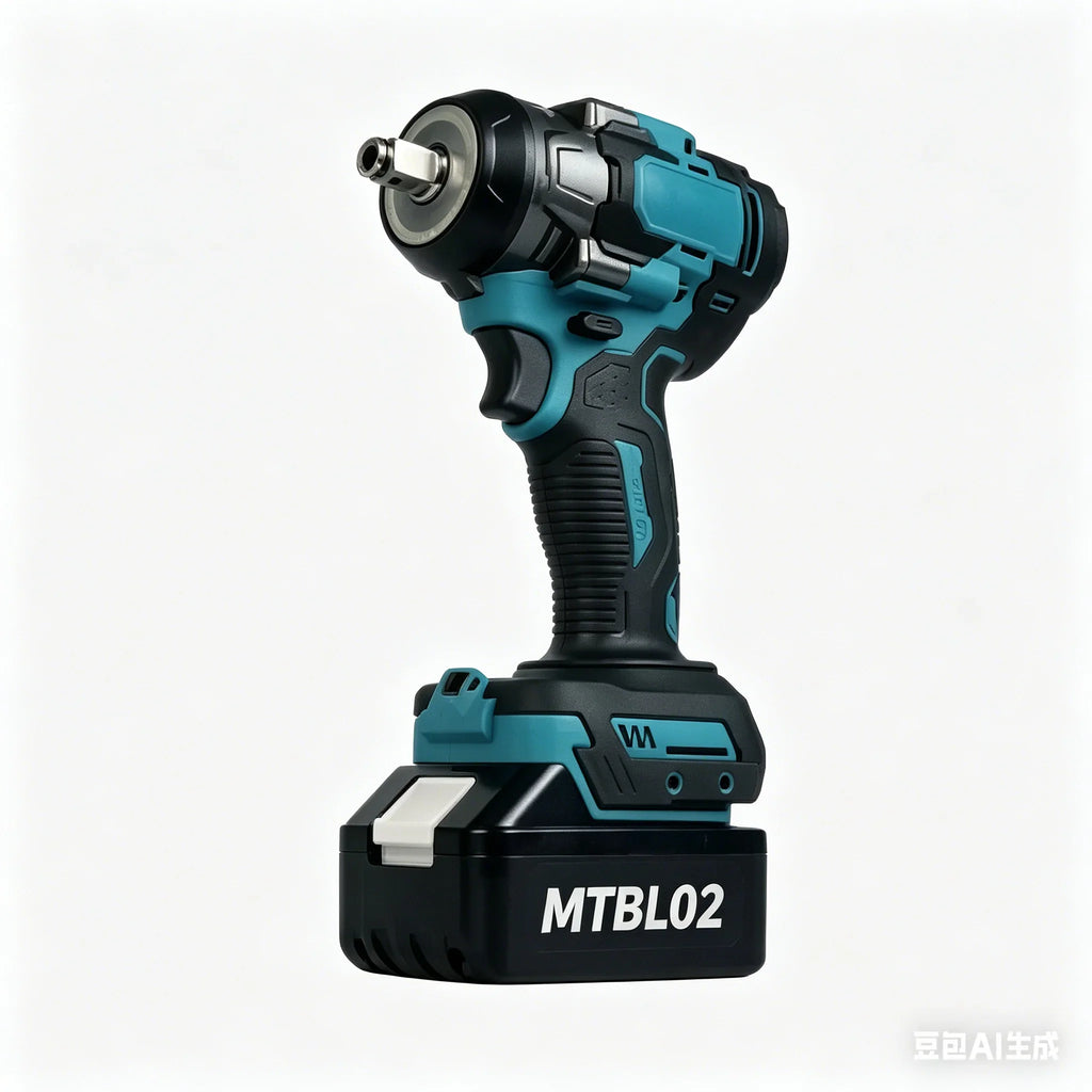 470N.m Brushless Lithium Impact Wrench (MTBL-02) | 21V Kit with 2 Batteries & Charger