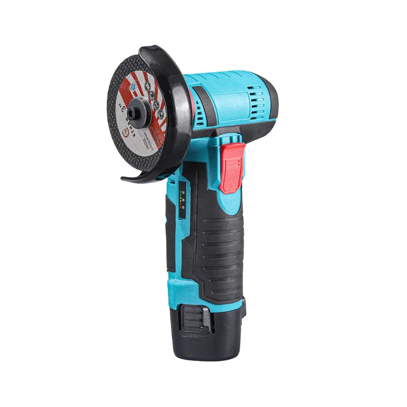12V Brushless Mini Angle Grinder, 78mm Wheel, 18500rpm High Speed MTBL-30