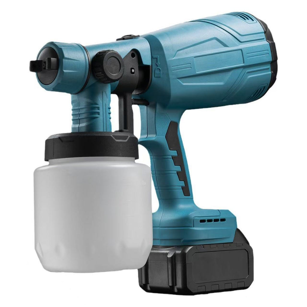 21V Cordless Lithium Spray Gun, 350W, 1000ml, 1.0-2.5mm Nozzles MTYS-23