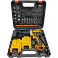 DW Model 21V Lithium Battery Rechargeable Drill, 3-Function Impact Drill, Dual-Speed Electric Drill, Multi-functional Household Electric Screwdriver