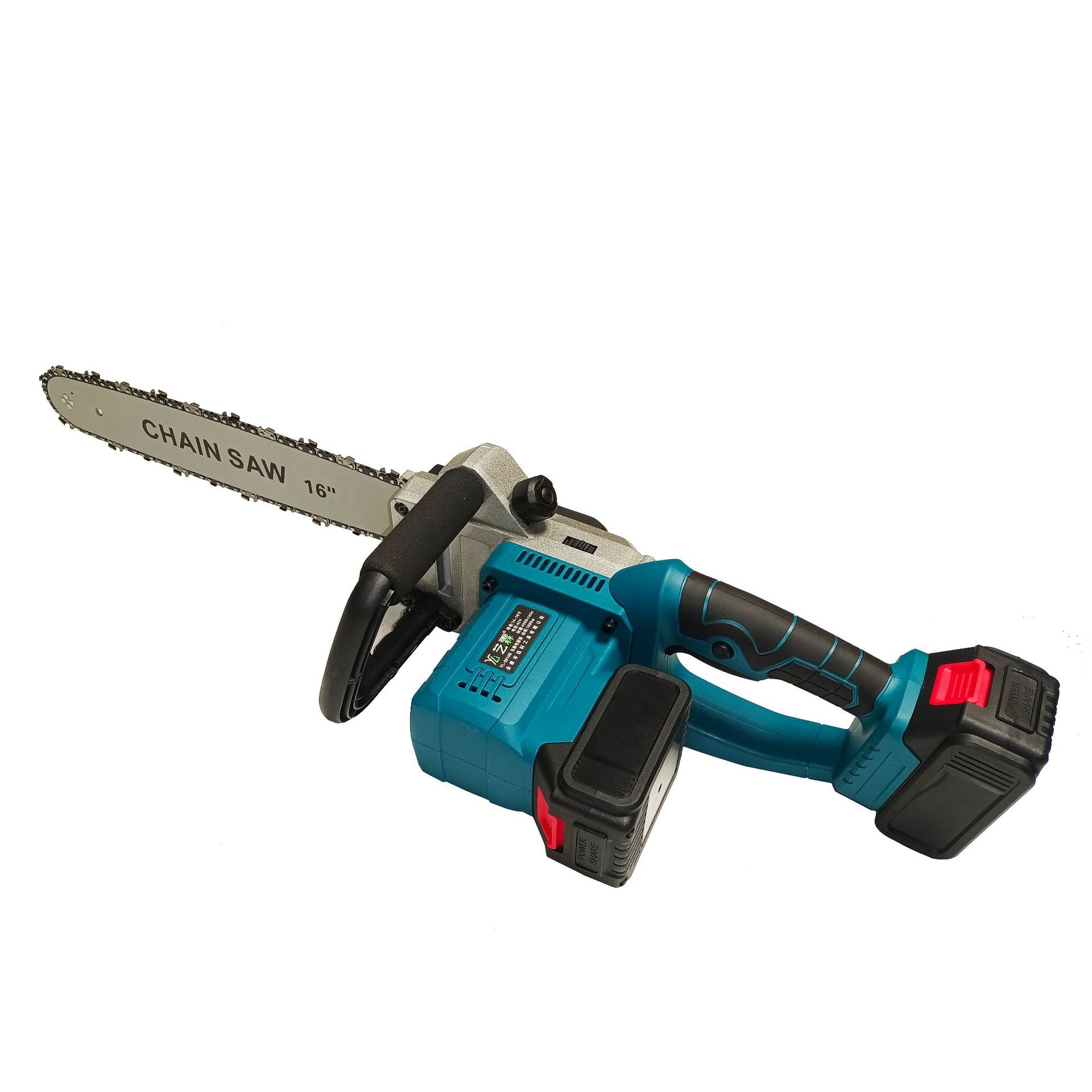 16" Brushless Cordless Chain Saw, 21V Lithium, 405mm Guide Bar, Variable Speed MTBL-47