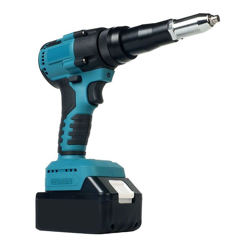 21V Brushless Cordless Aluminum Rivet Gun, 2.4-5.0mm Rivets, 20mm Stroke MTBL-55