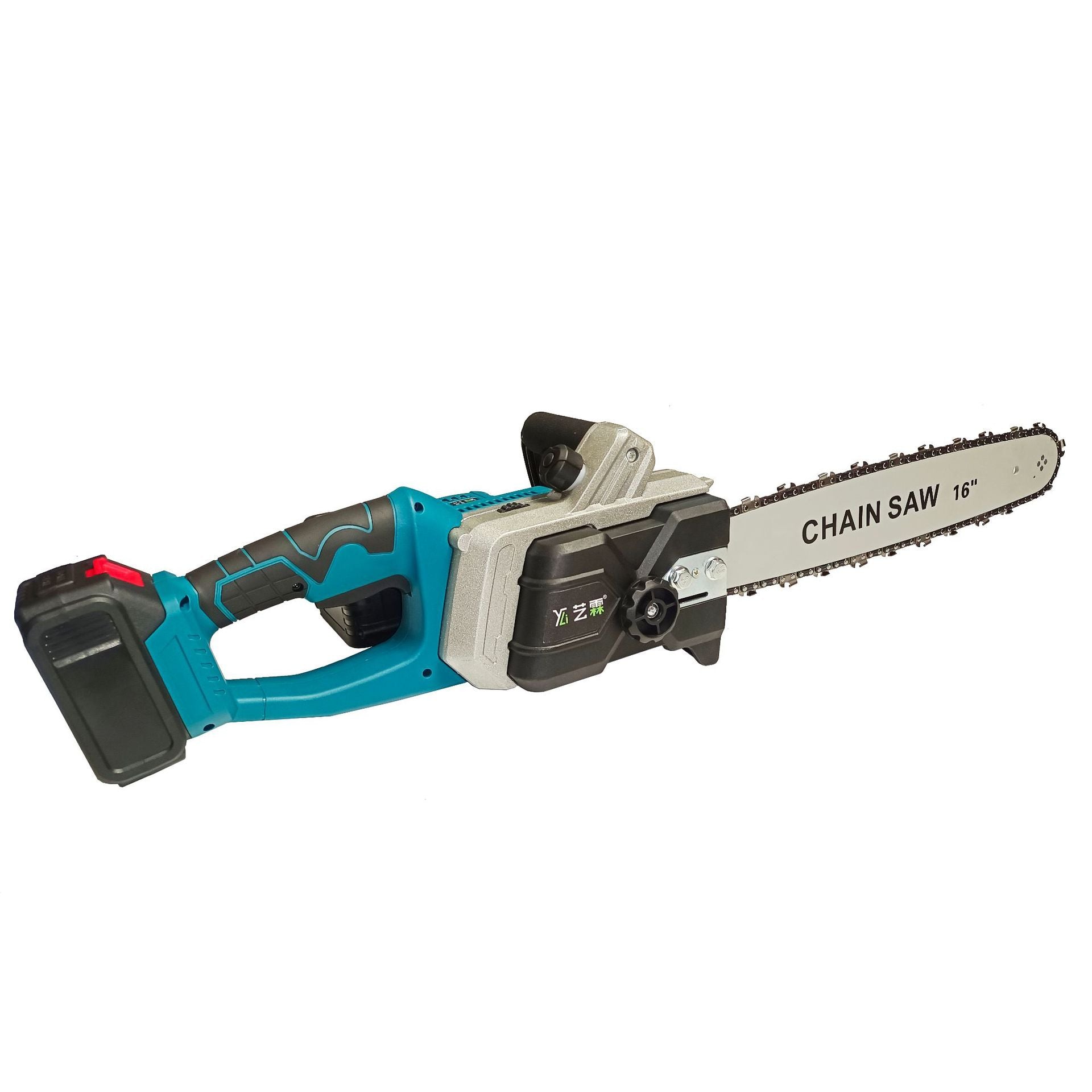 16" Brushless Cordless Chain Saw, 21V Lithium, 405mm Guide Bar, Variable Speed MTBL-47