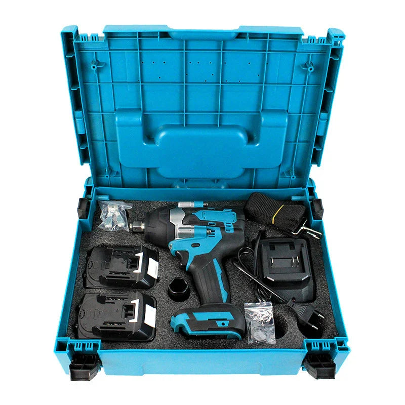 470N.m Brushless Lithium Impact Wrench (MTBL-02) | 21V Kit with 2 Batteries & Charger